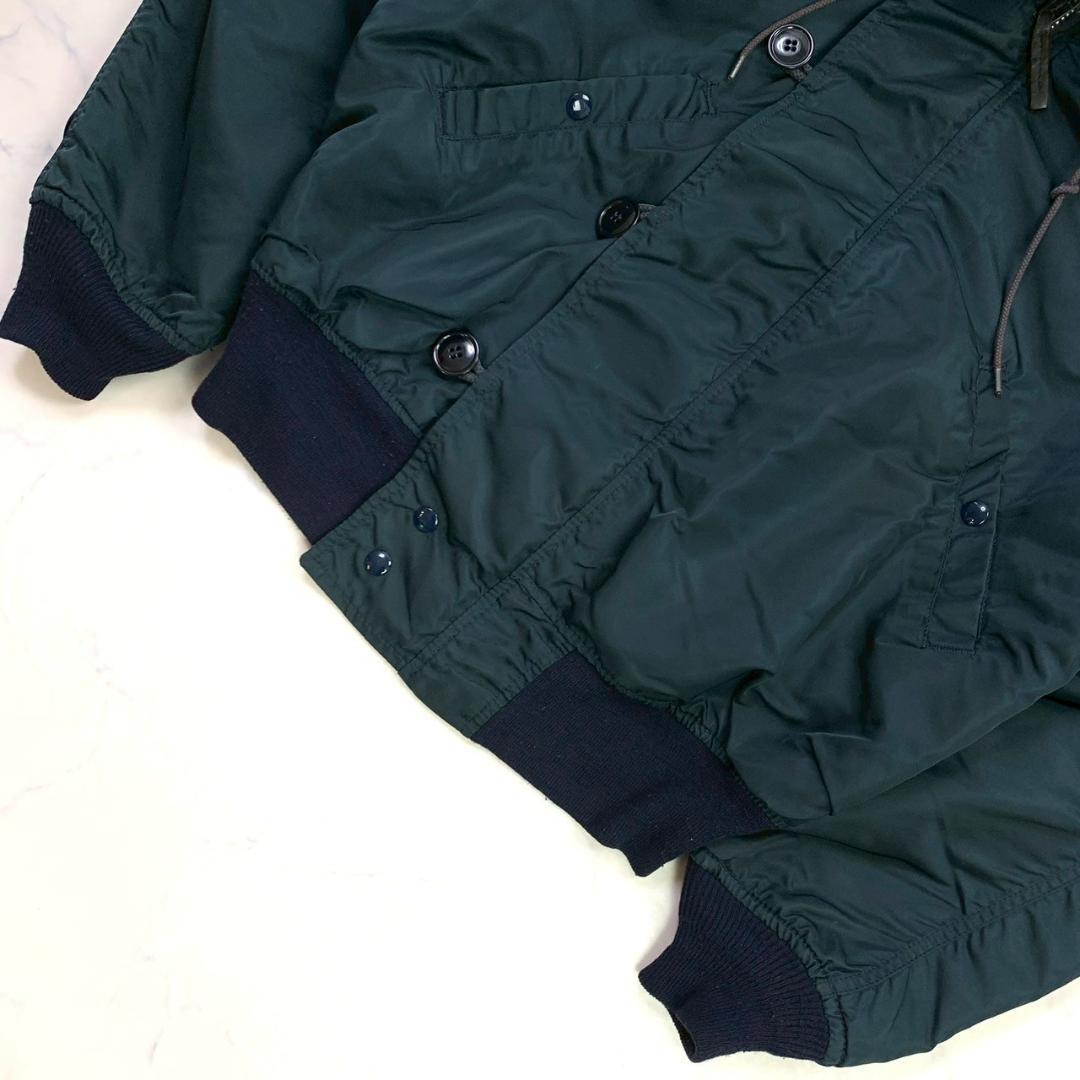 希少色ネイビー★ 80s 旧タグ USA製 ALPHA N-2B M　C977