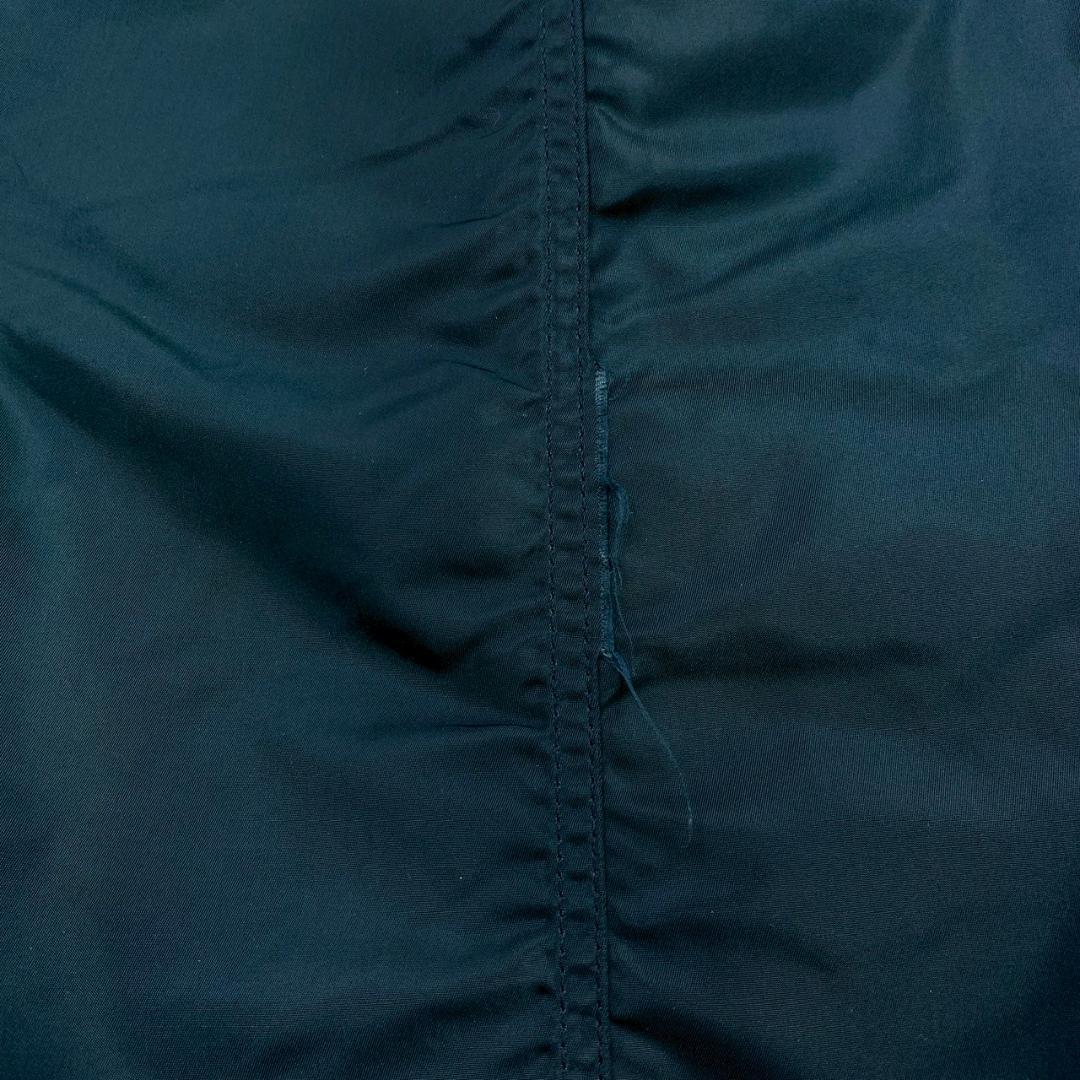 希少色ネイビー★ 80s 旧タグ USA製 ALPHA N-2B M　C977