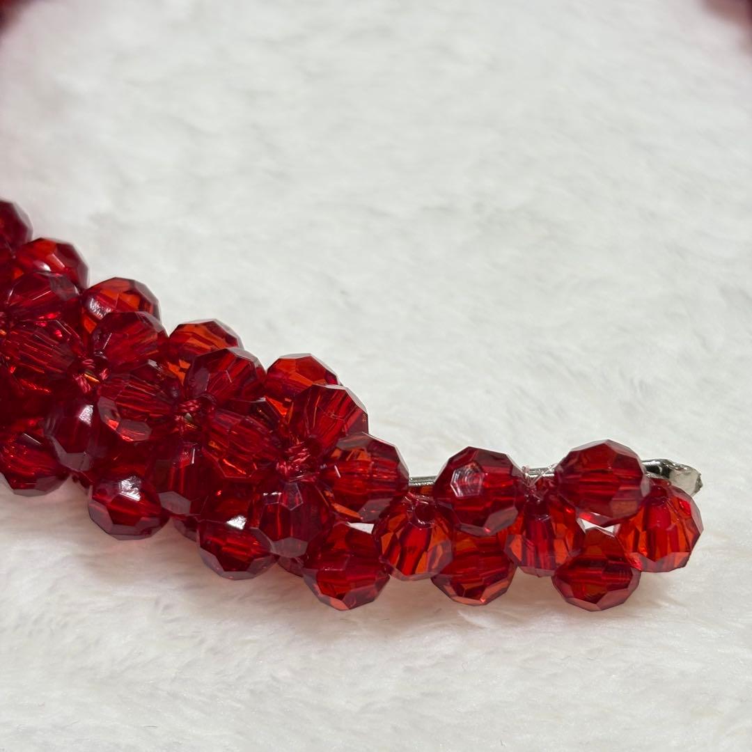 SHRIMPS ANTONIA HEADBAND RED カチューシャ