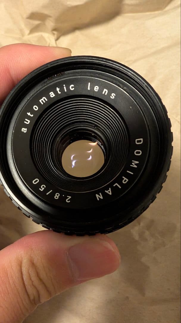 レンズ(単焦点) Meyer-Optik Domiplan 50mm F2.8 M42