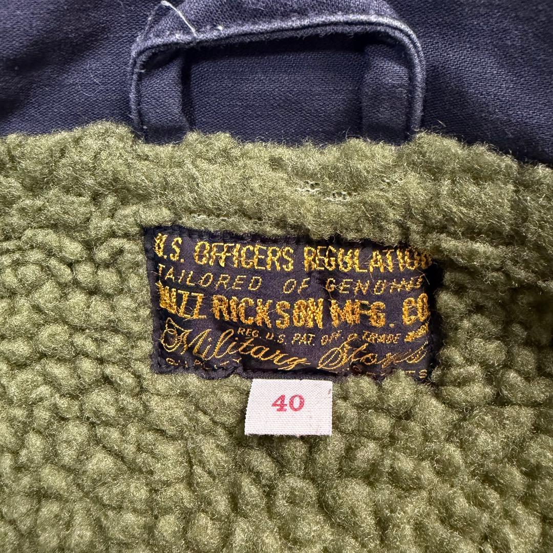 希少✨Buzz Rickson's A-2 デッキジャケット 40size 紺