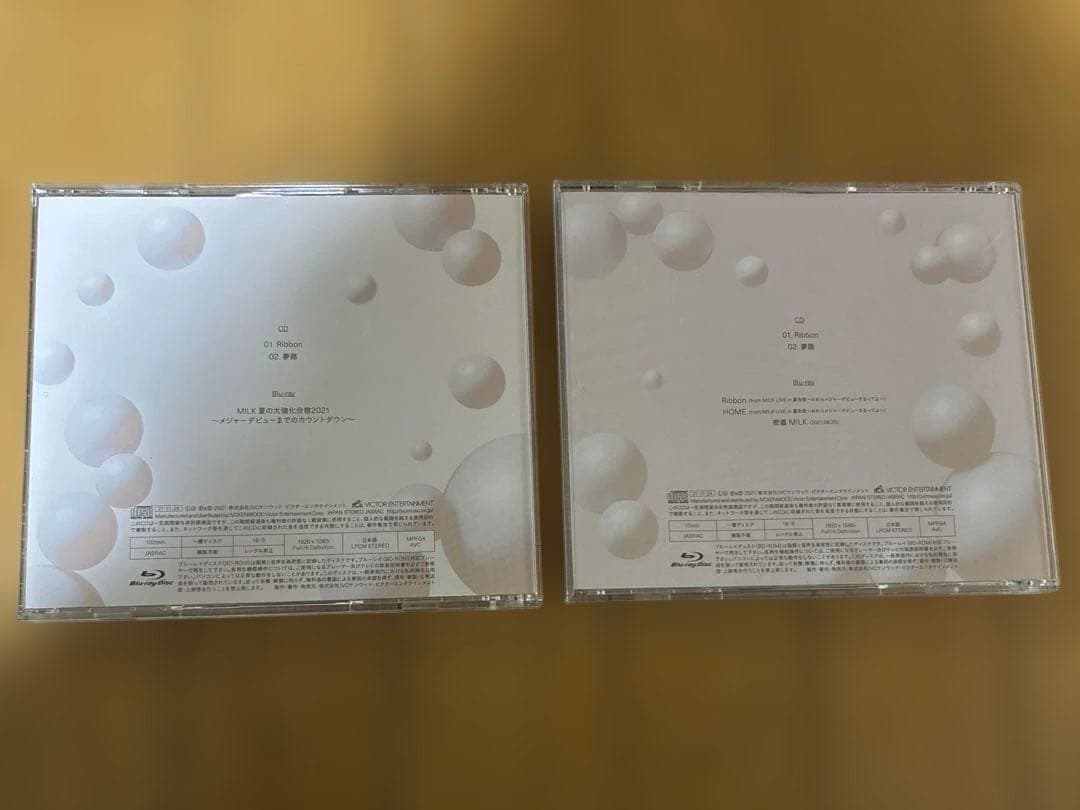M!LK Ribbon 初回限定盤 A B 2形態セット