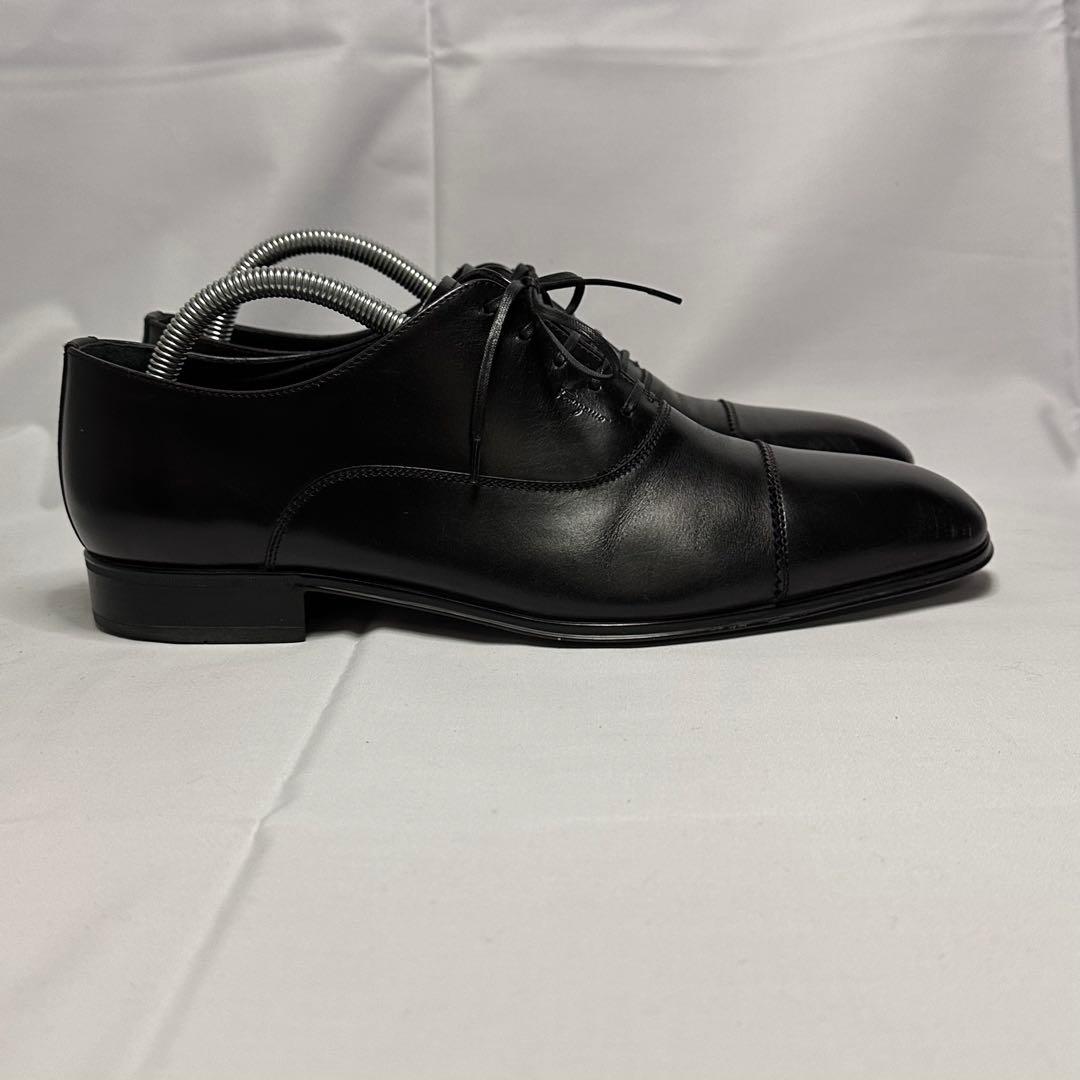 フェラガモ☆メンズ☆革靴☆ストレートチップ☆ブラック☆25.5cm相当☆179