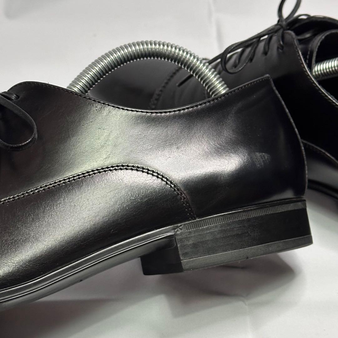 フェラガモ☆メンズ☆革靴☆ストレートチップ☆ブラック☆25.5cm相当☆179