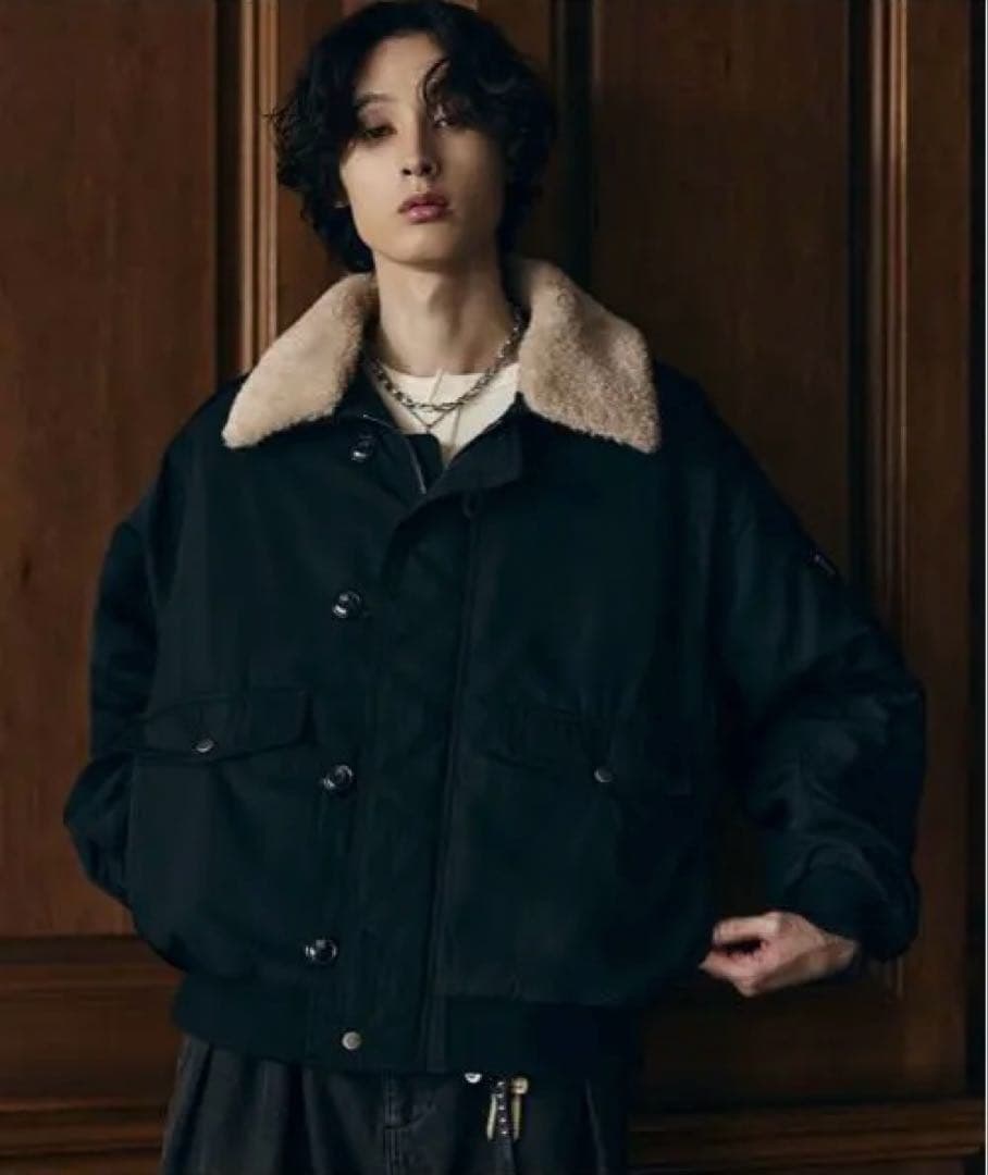 【bleme】ブレム　フライトジャケット / N-2B ミリタリー ジャケット