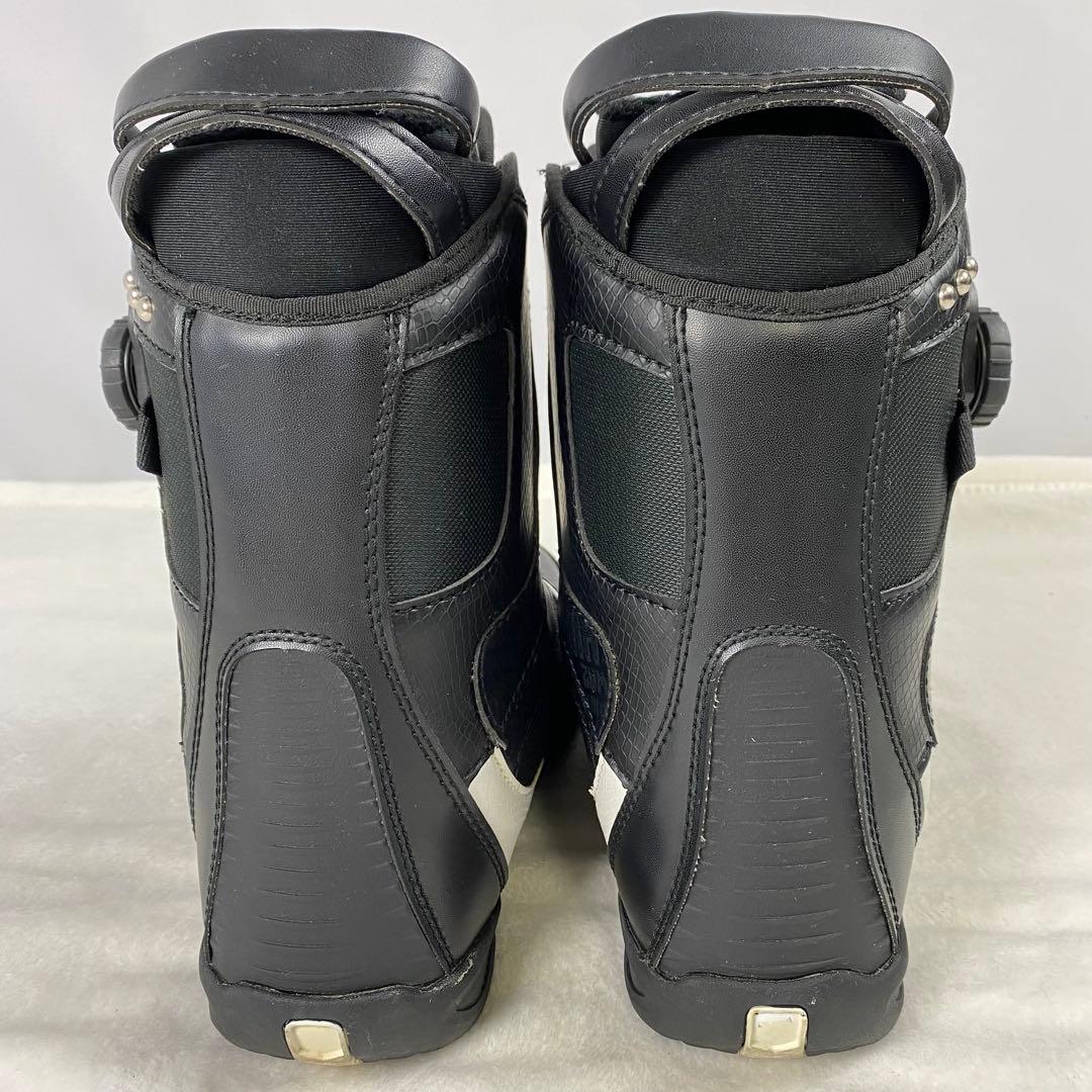 【美品】ZUMA スノボブーツ　25.5㎝ ダブルBOA ブラック　簡単