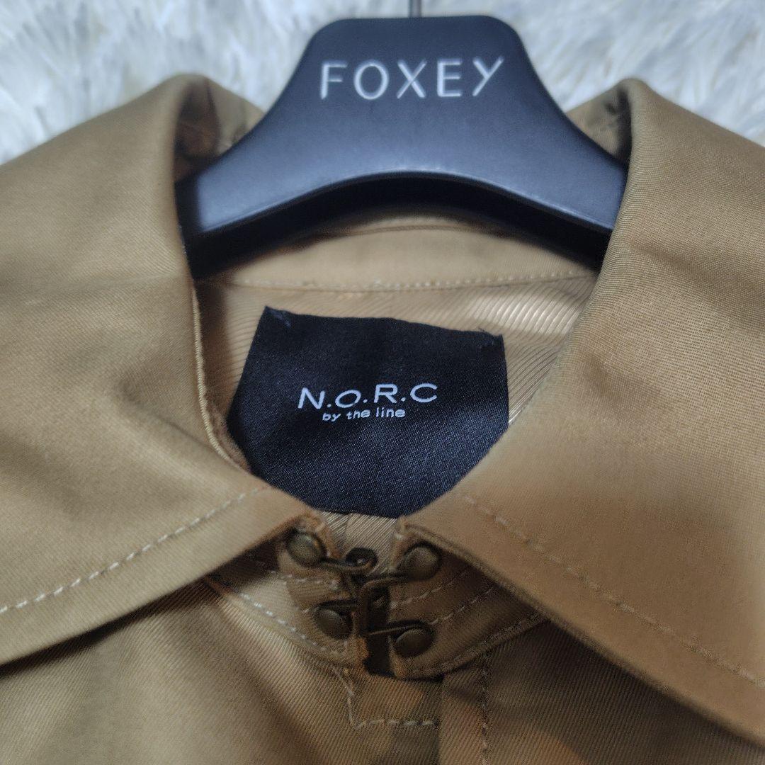 【新品タグ付き♡定番人気】ノーク　ロングトレンチコート　キャメル　2