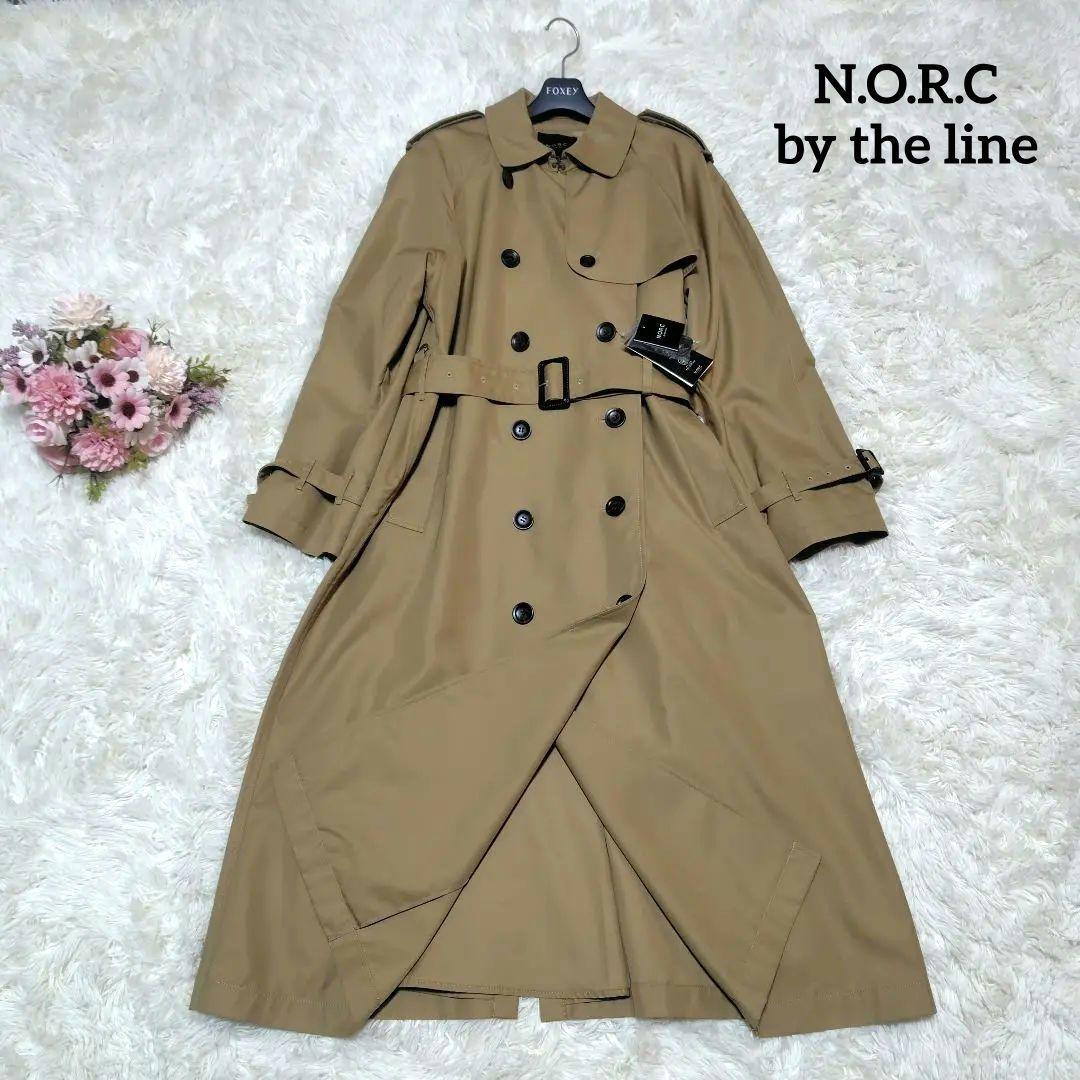 【新品タグ付き♡定番人気】ノーク　ロングトレンチコート　キャメル　2