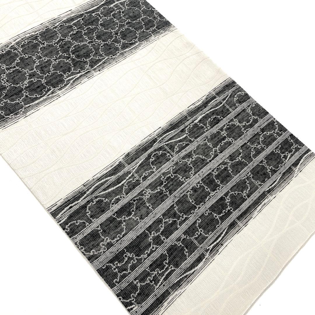 専用帯6130 ●高級 正絹 ぜんまい紬 全通 袋帯