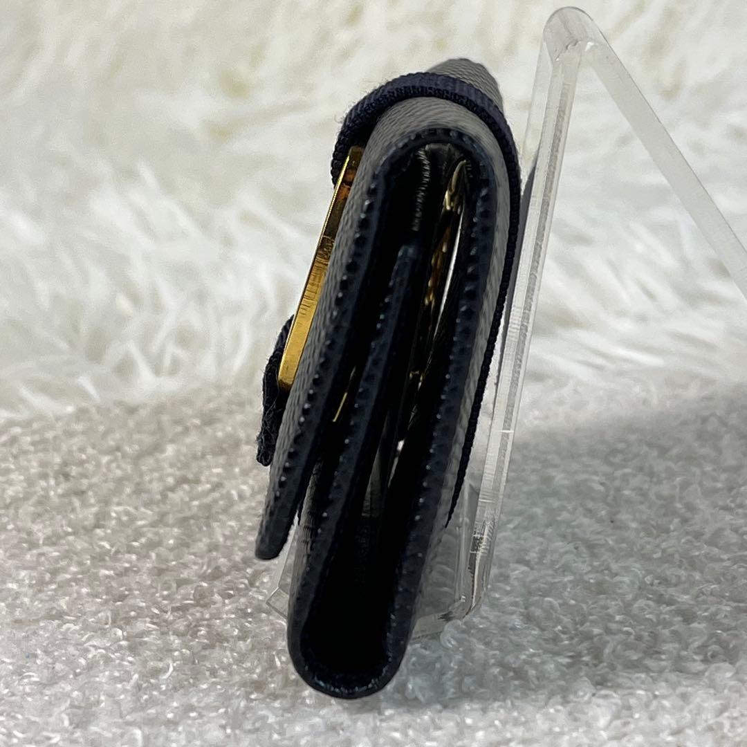 新品未使用　Salvatore Ferragamo 6連キーケース　ヴァラリボン