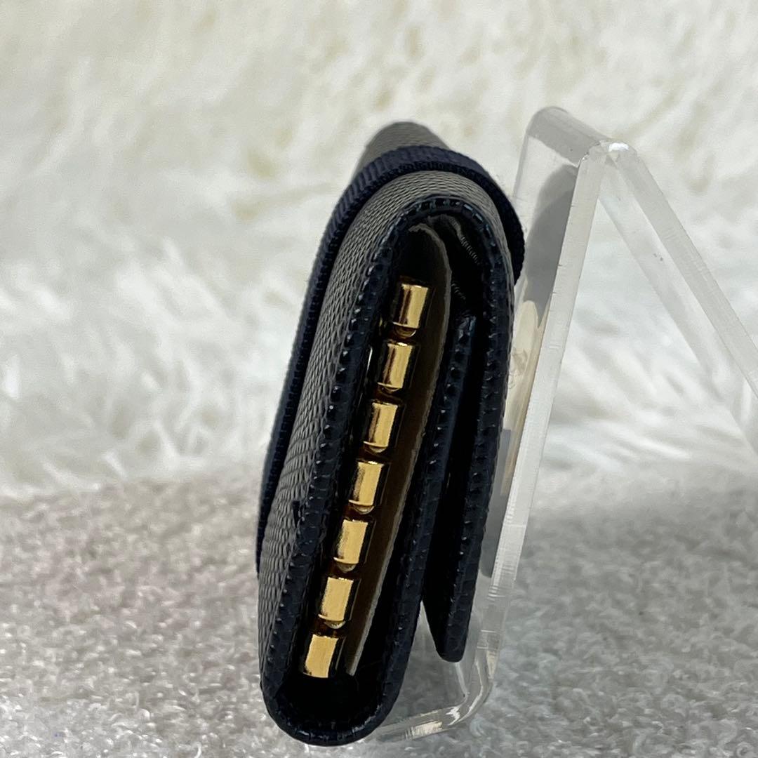 新品未使用　Salvatore Ferragamo 6連キーケース　ヴァラリボン