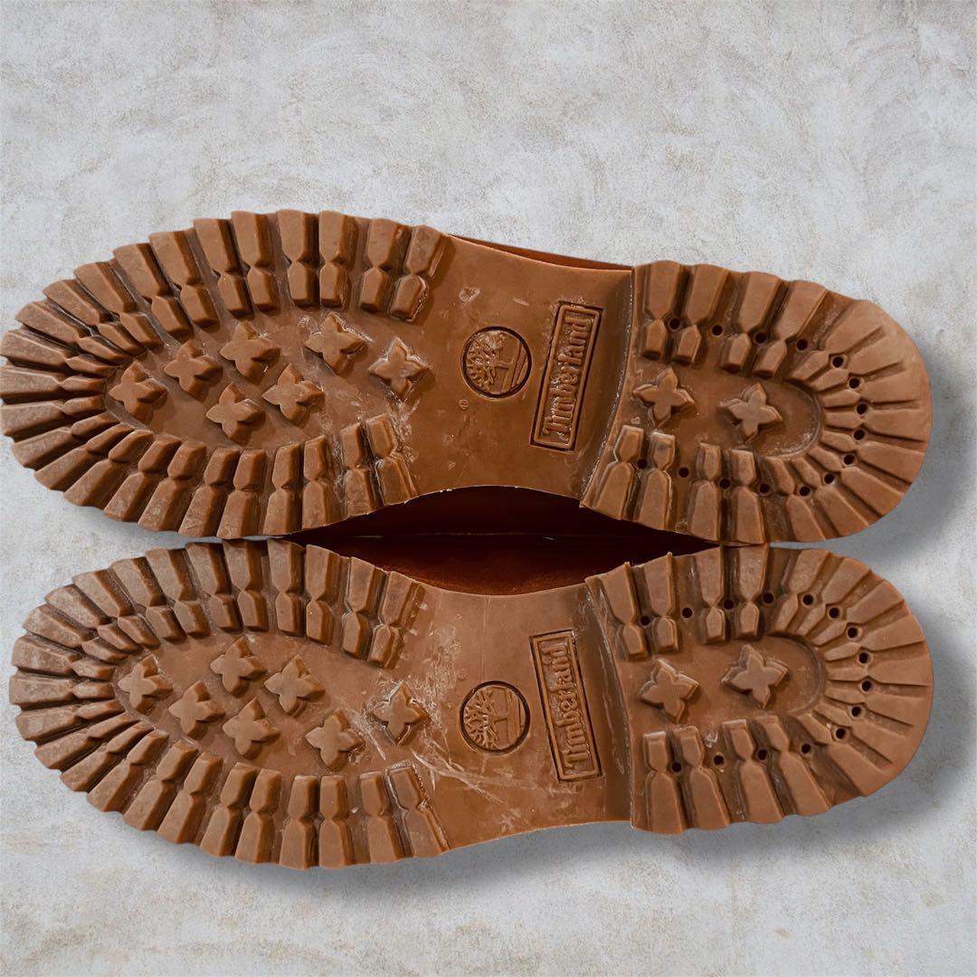 人気Timberland 3 Eye Classic モカシンシューズ　赤茶