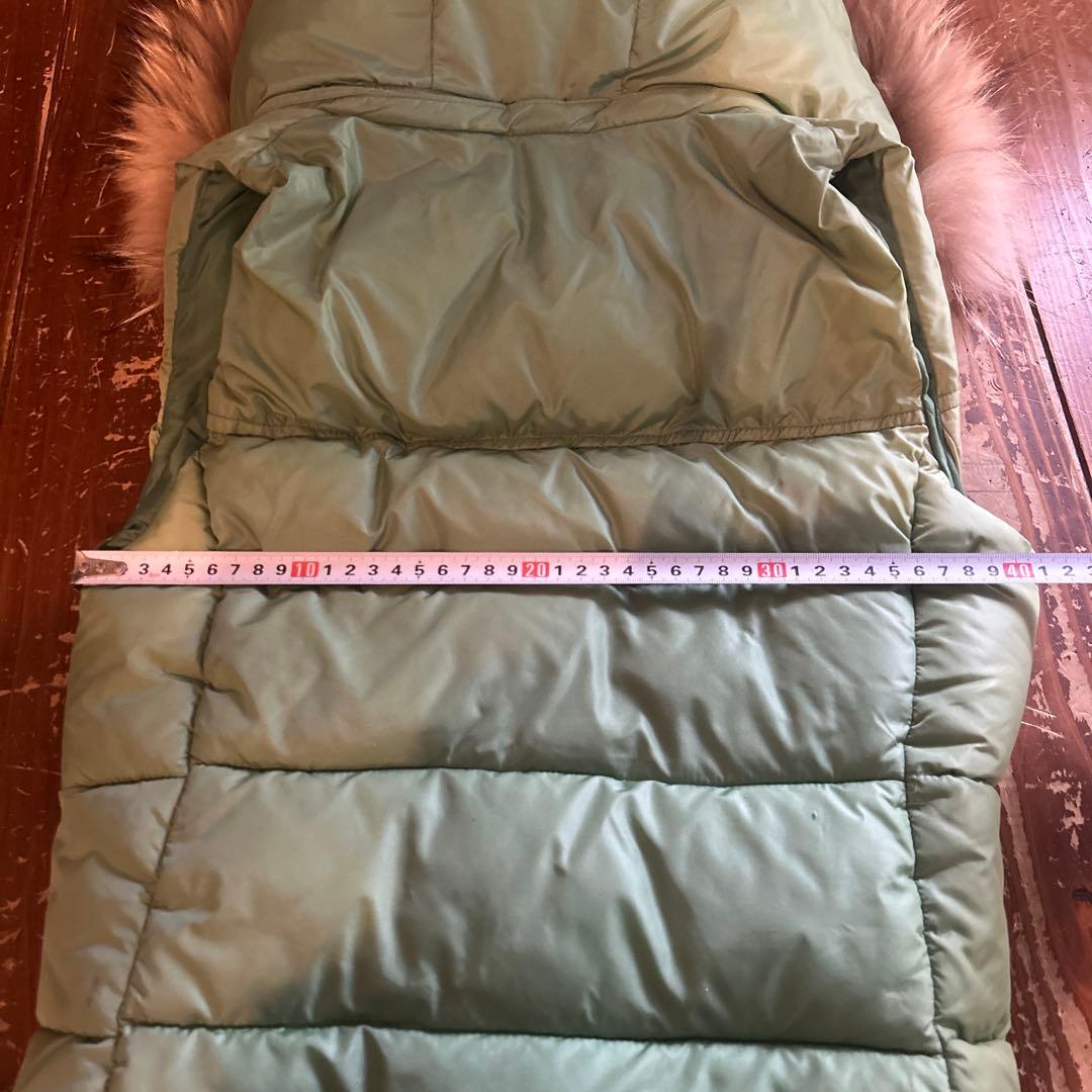 ミントグリーン ファーダウンベスト y2k 平成ギャル