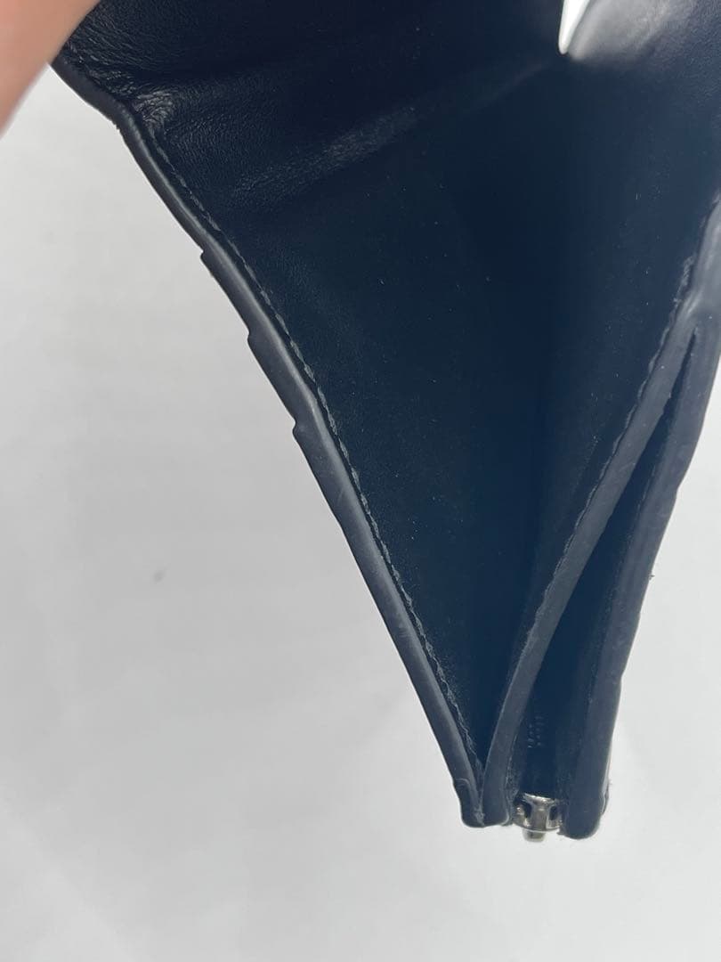 ボッテガヴェネタ BOTTEGA VENETA レザー 二つ折り財布