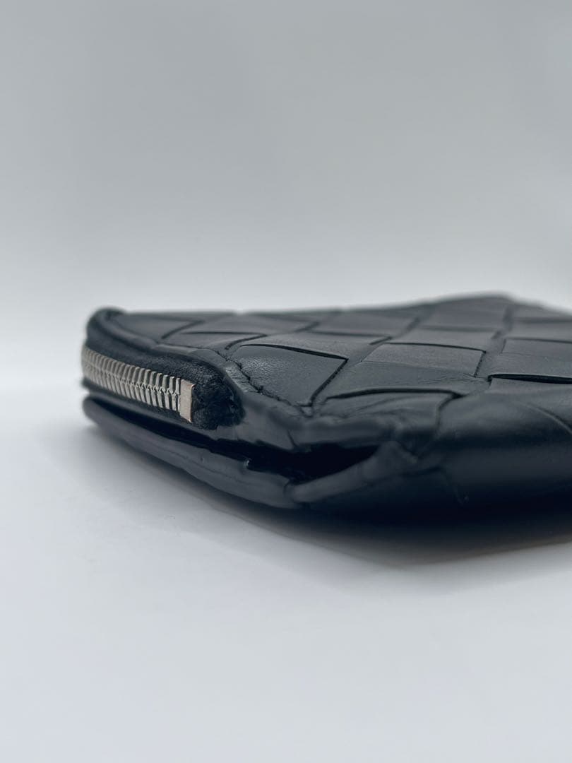 ボッテガヴェネタ BOTTEGA VENETA レザー 二つ折り財布
