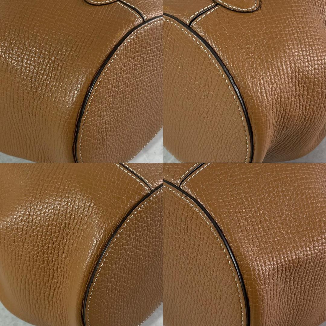 【お値下げ済】極美品✨TOD's マイクロバケット ショルダーバッグ バルーン