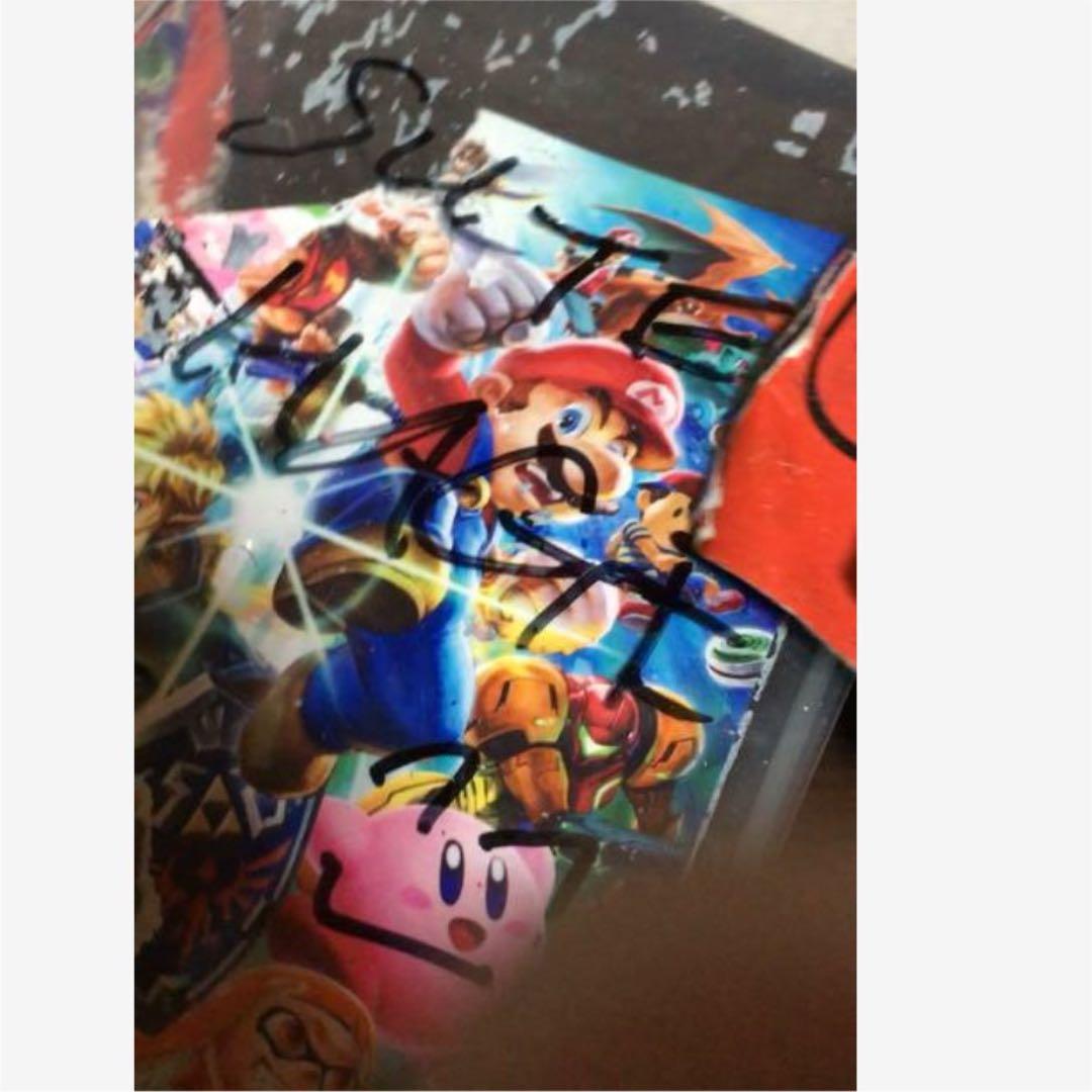 ステハゲのサイン入りスマブラソフト