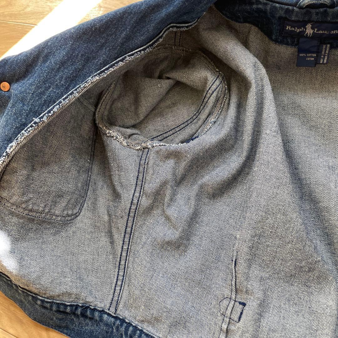 希少✴︎【Ralph Lauren】セーラーカラー デニムジャケット