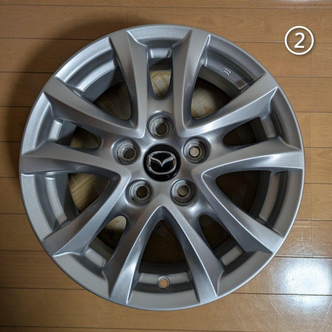 マツダ純正 16インチ アルミホイール 4本 傷小 6.5J +50 5H