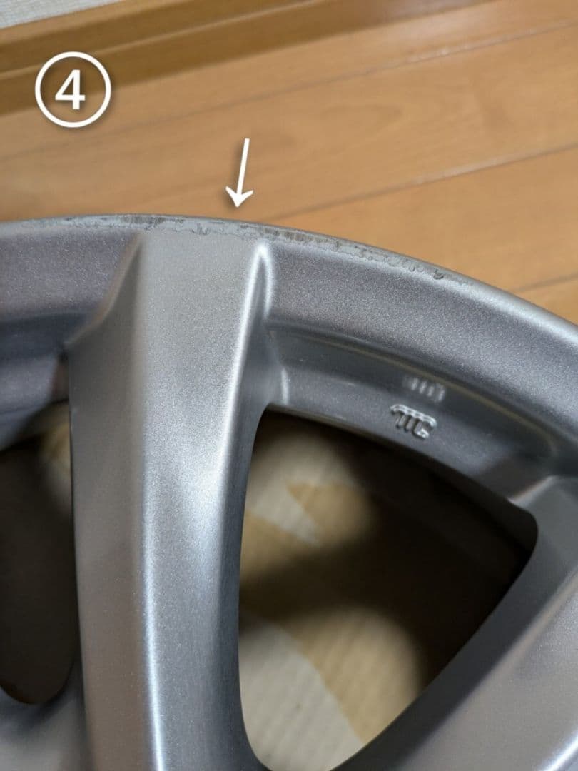 マツダ純正 16インチ アルミホイール 4本 傷小 6.5J +50 5H