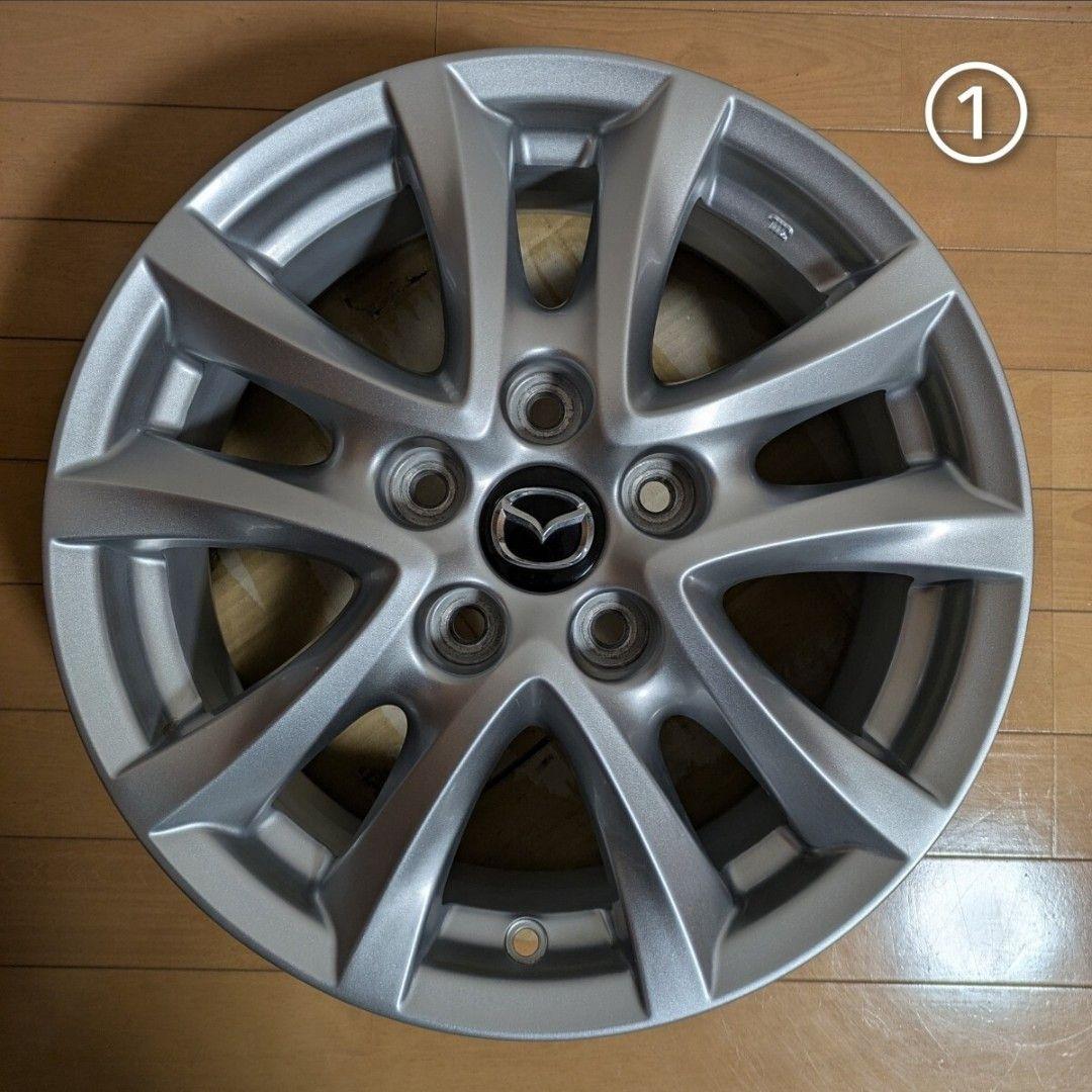 マツダ純正 16インチ アルミホイール 4本 傷小 6.5J +50 5H