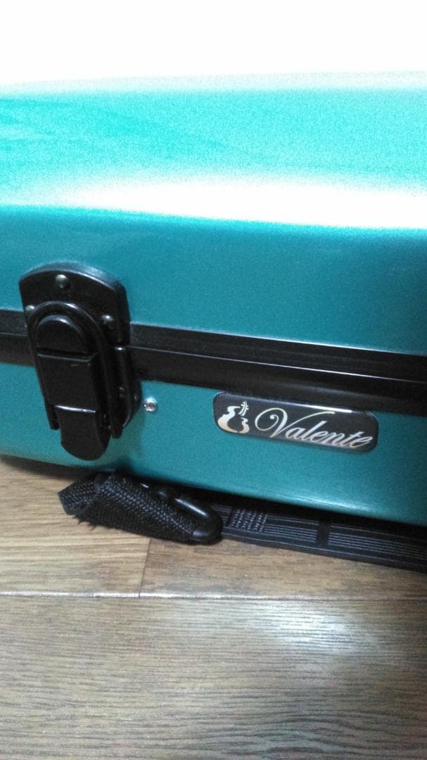 バイオリンパレット　Valenteオリジナル　バイオリンケース　アクアマリン