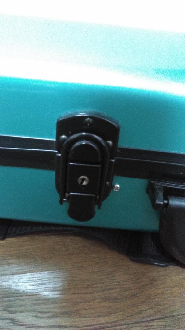 バイオリンパレット　Valenteオリジナル　バイオリンケース　アクアマリン