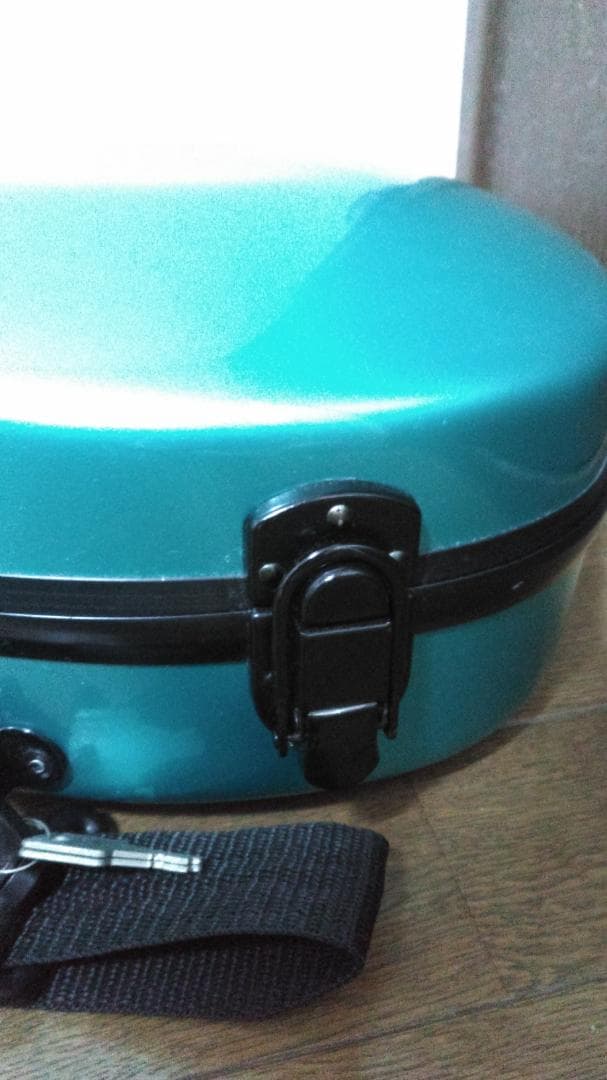 バイオリンパレット　Valenteオリジナル　バイオリンケース　アクアマリン