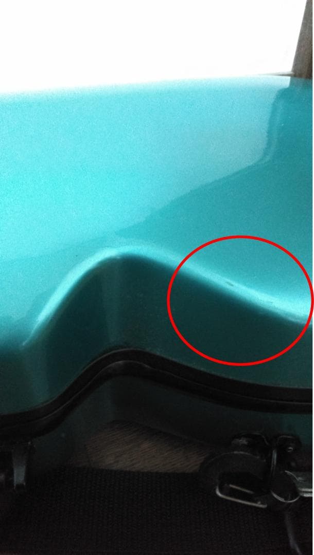 バイオリンパレット　Valenteオリジナル　バイオリンケース　アクアマリン