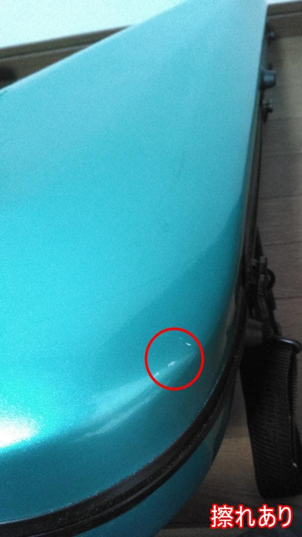 バイオリンパレット　Valenteオリジナル　バイオリンケース　アクアマリン