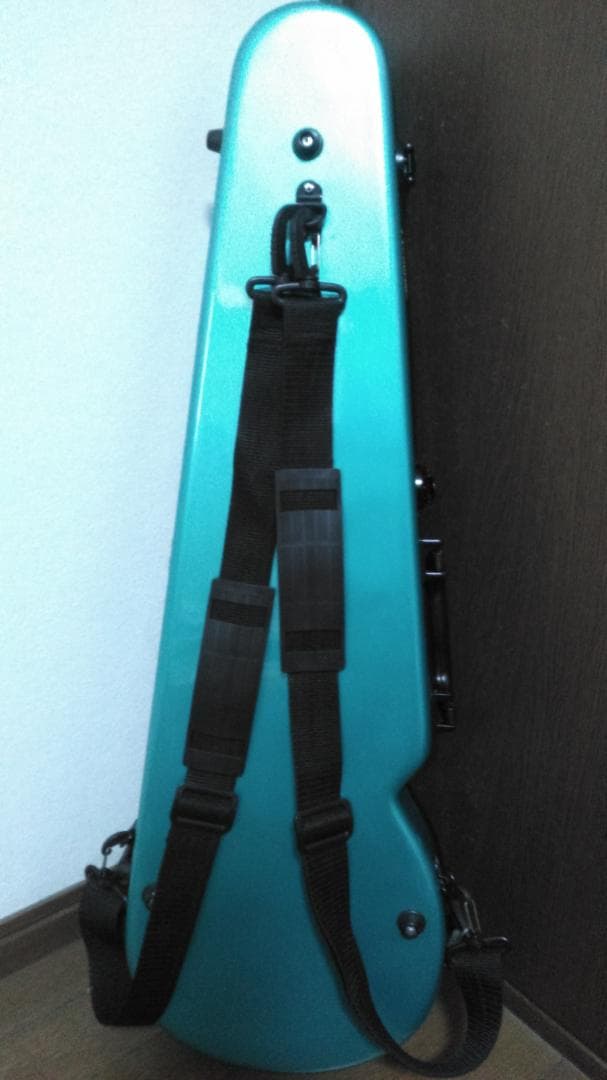 バイオリンパレット　Valenteオリジナル　バイオリンケース　アクアマリン