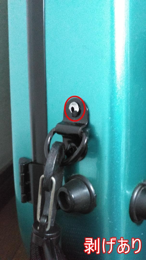 バイオリンパレット　Valenteオリジナル　バイオリンケース　アクアマリン