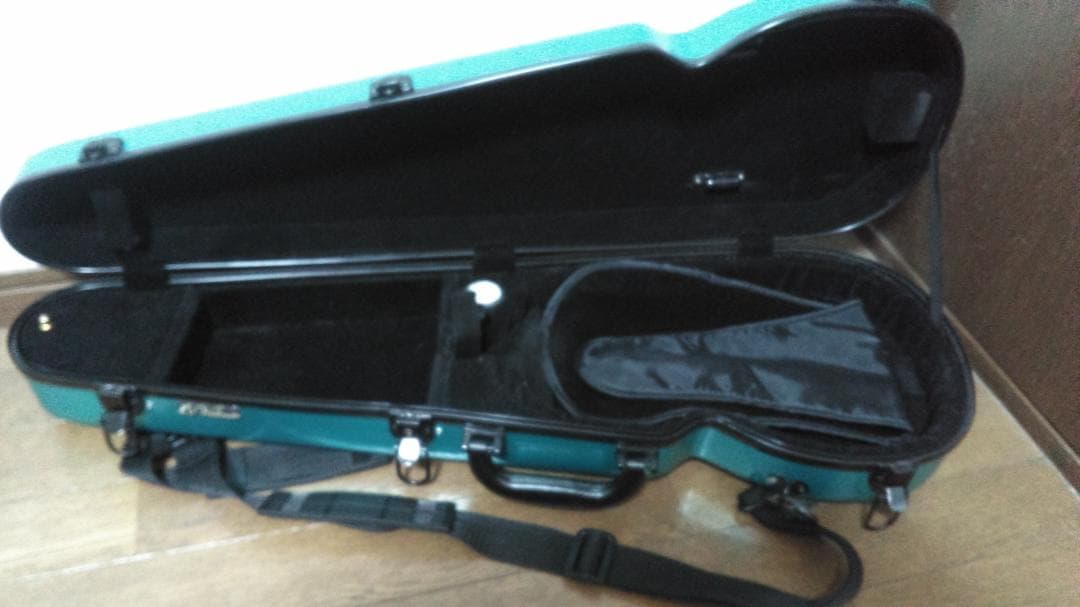 バイオリンパレット　Valenteオリジナル　バイオリンケース　アクアマリン