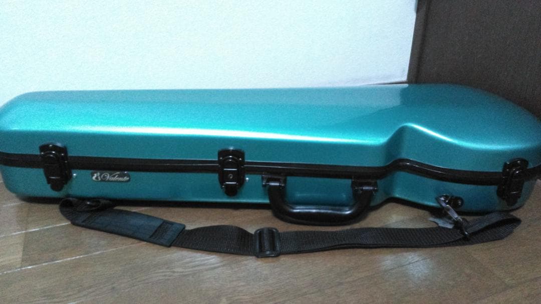 バイオリンパレット　Valenteオリジナル　バイオリンケース　アクアマリン