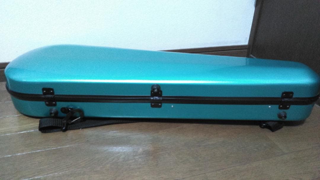 バイオリンパレット　Valenteオリジナル　バイオリンケース　アクアマリン