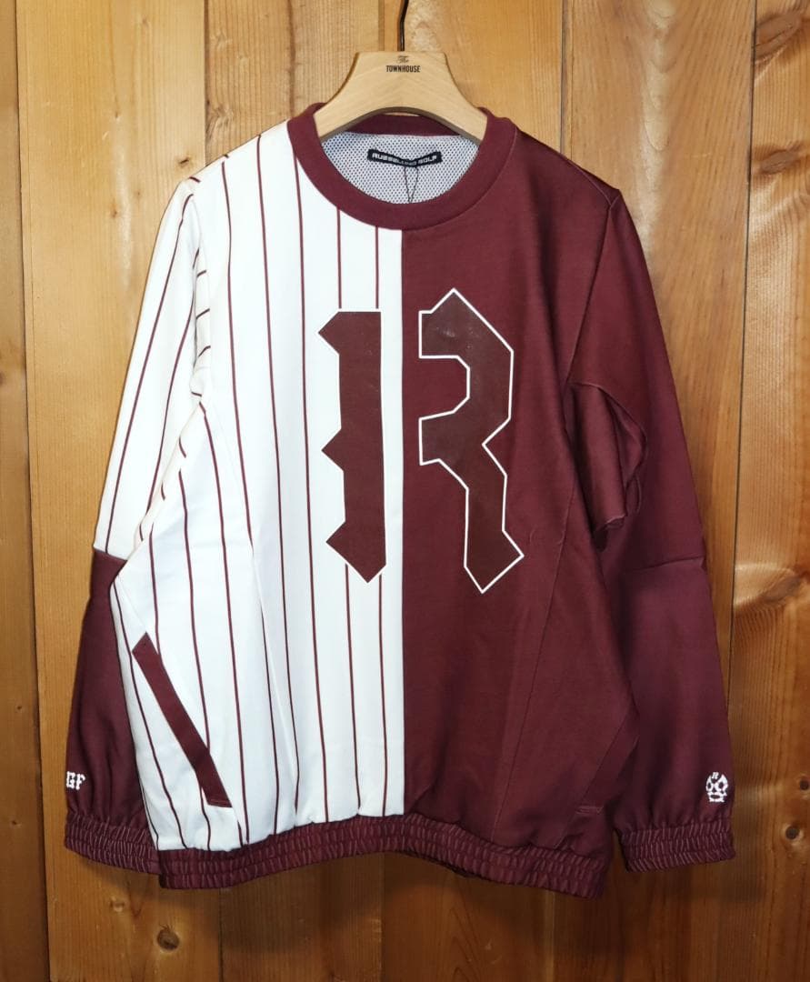 新品 ラッセルノ ゴルフ プルオーバー&ジョガーパンツ 上下セット (4/M)Ⓗ