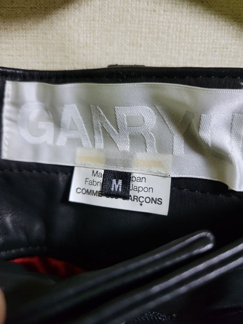 GANRYU レザーサルエルパンツ M ガンリュウ