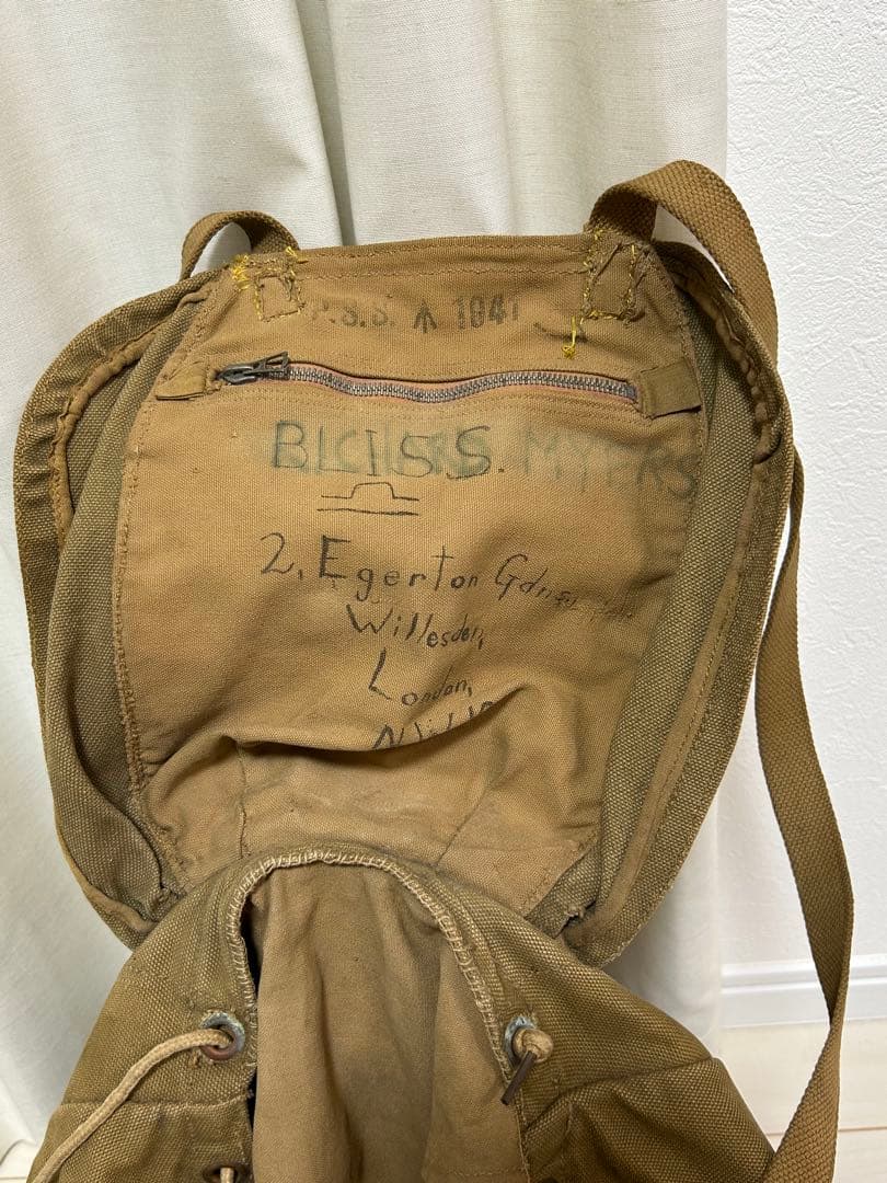 WW2 イギリス軍　大型リュック