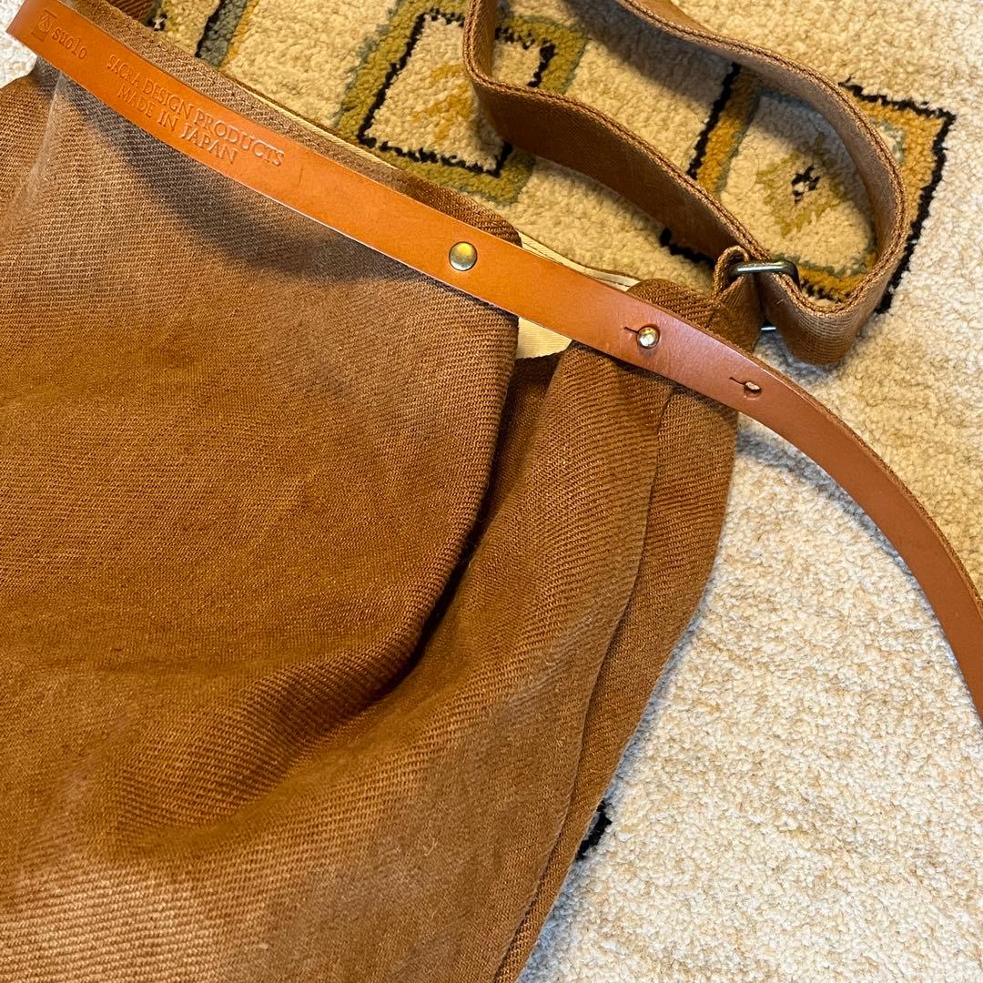 スオーロトートバッグ SUOLO スオーロショルダーバッグ キャメル