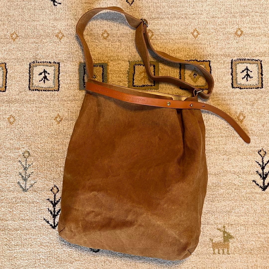 スオーロトートバッグ SUOLO スオーロショルダーバッグ キャメル