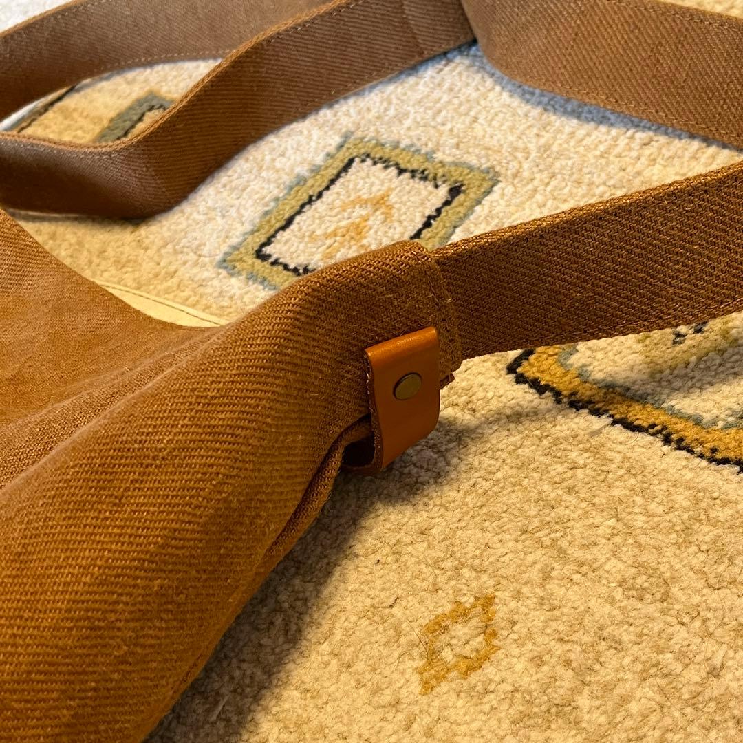 スオーロトートバッグ SUOLO スオーロショルダーバッグ キャメル