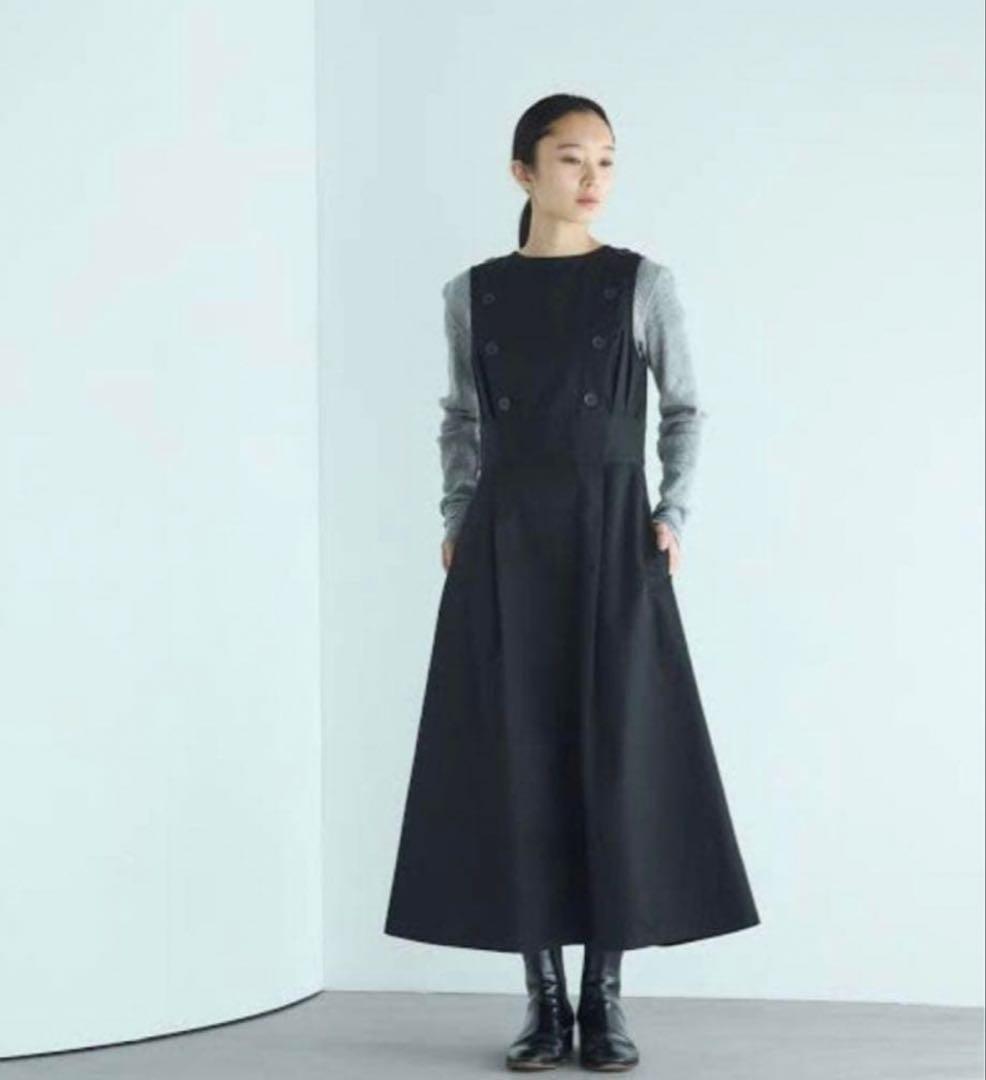 【foufou】THE DRESS #20 アメリカメディカルノースリーブドレス