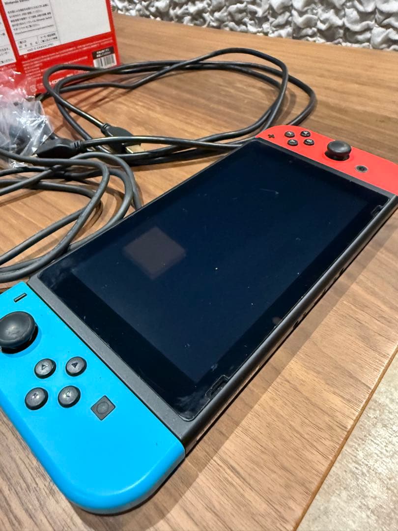 Nintendo Switch 本体 青/赤 Joy-Con 箱付き