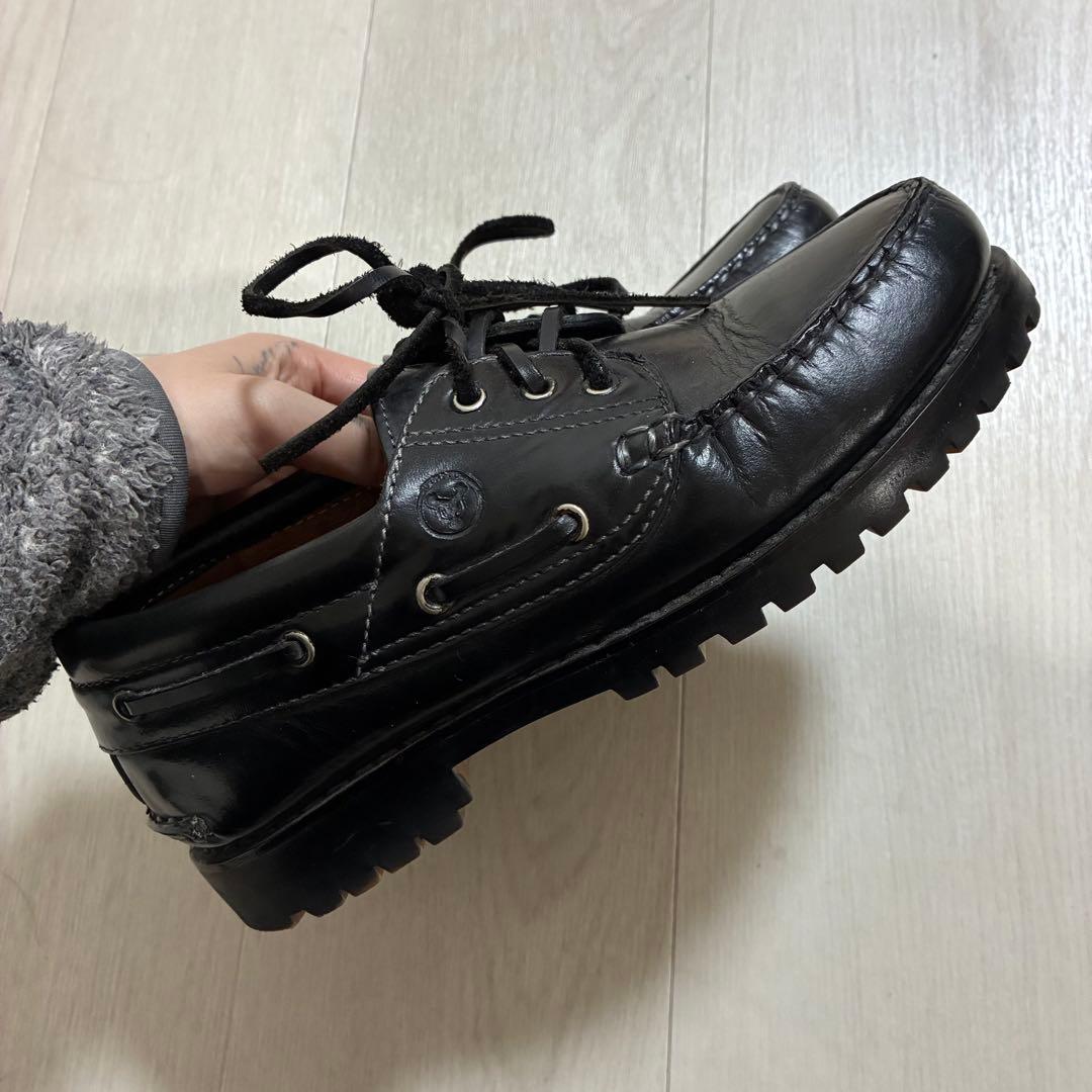 90S古着デッキシューズ3EYE スリーアイ