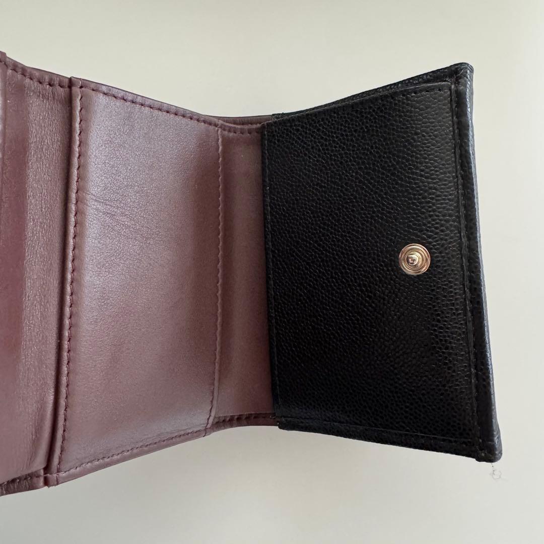 【新品】CHANEL スモール ウォレット ブラック