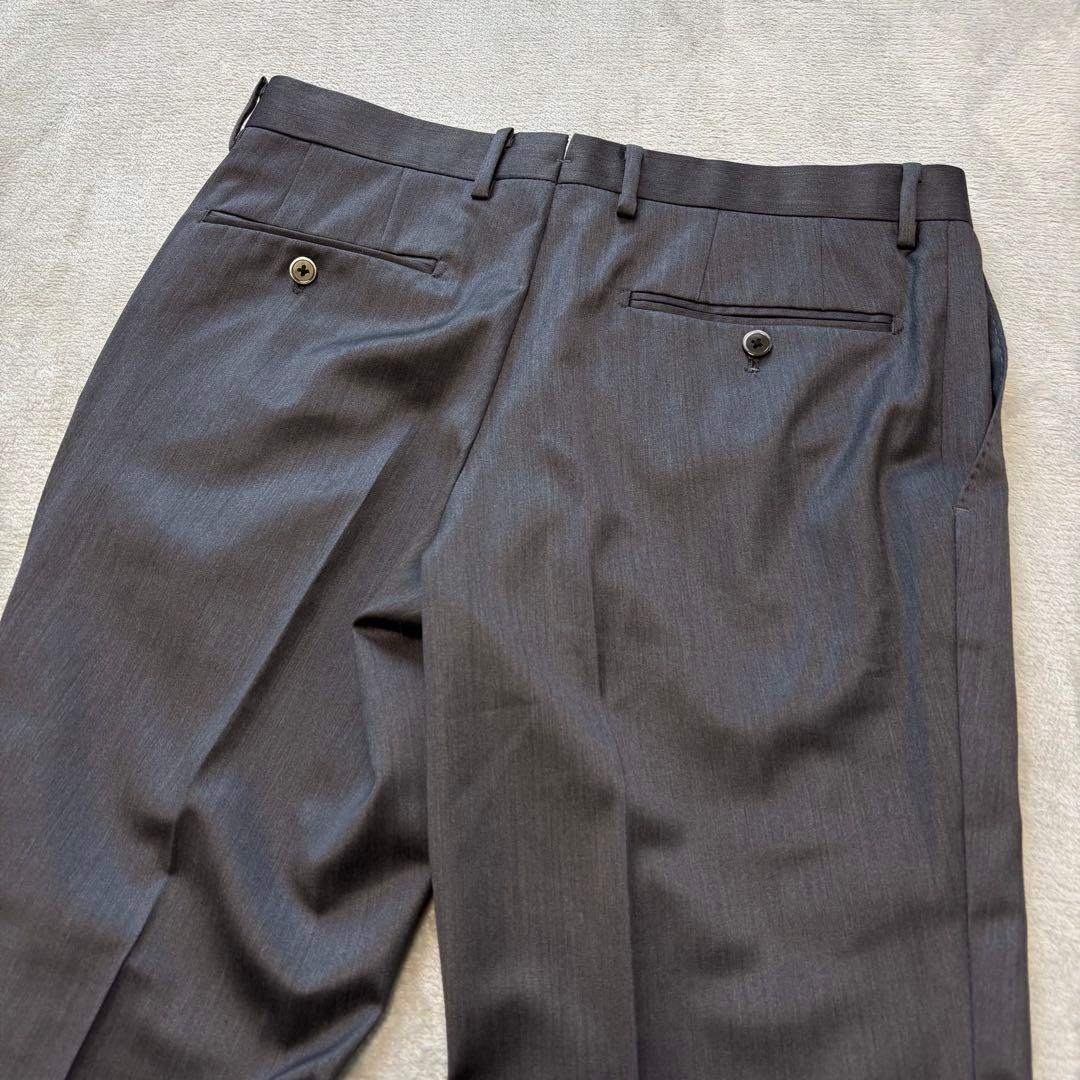 未使用に近い✨ナノユニバース 3ピース セットアップスーツ 2B シルク 48