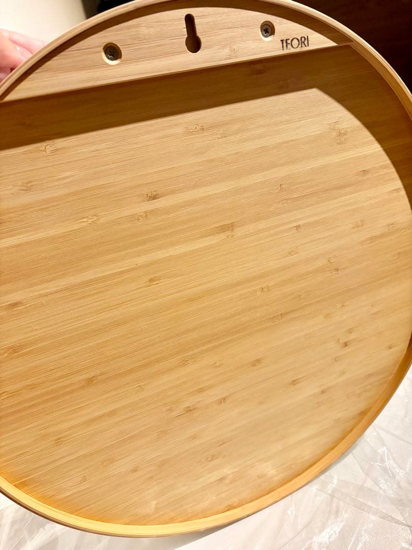 【訳あり】TEORI M 壁掛けミラー　丸型 鏡 テオリ M 日本製