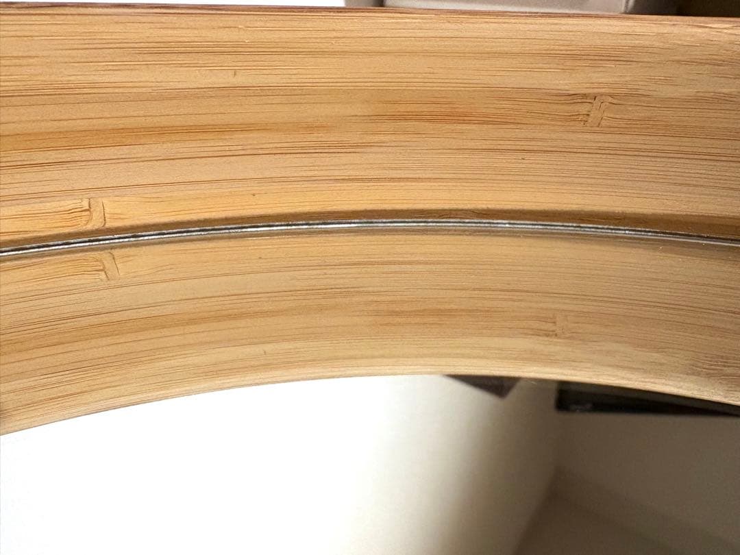 【訳あり】TEORI M 壁掛けミラー　丸型 鏡 テオリ M 日本製