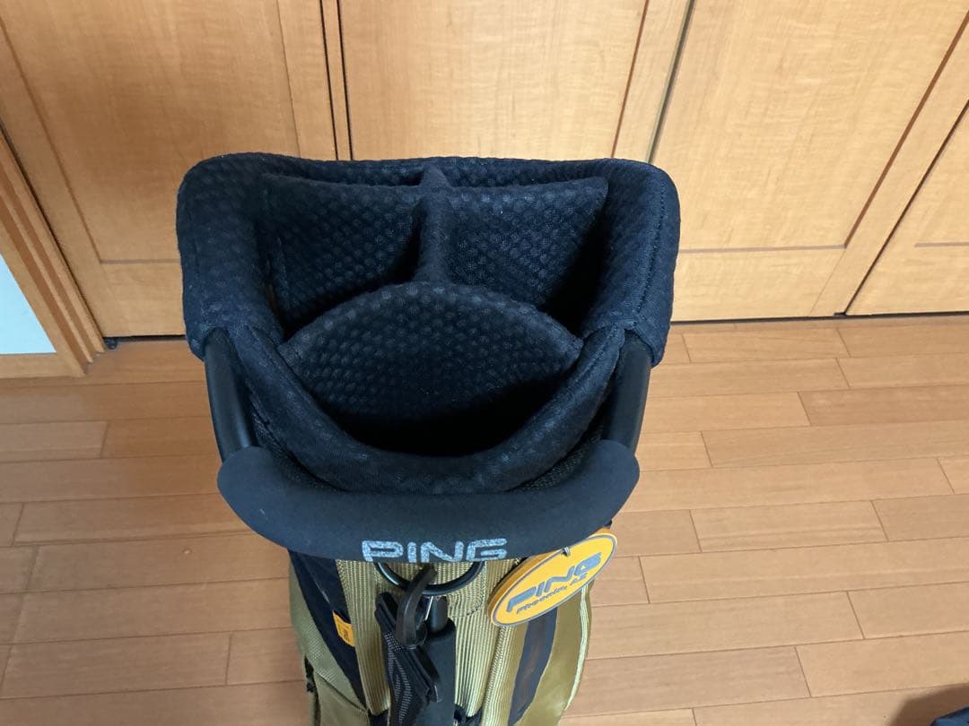 PING キャディバッグ マウンテン CB-P201 ベージュ 軽量