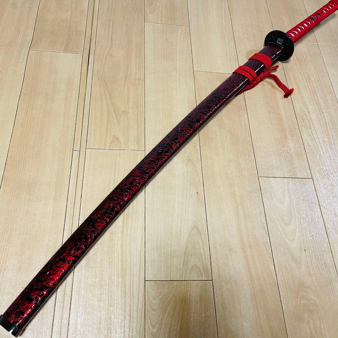 模造刀 日本刀　赤　赤雲 美術刀 刀